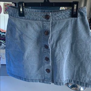 Forever 21 jean skirt